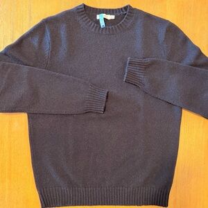 SuitSupply 100% Cashmere Navy Men's Sweater Medium